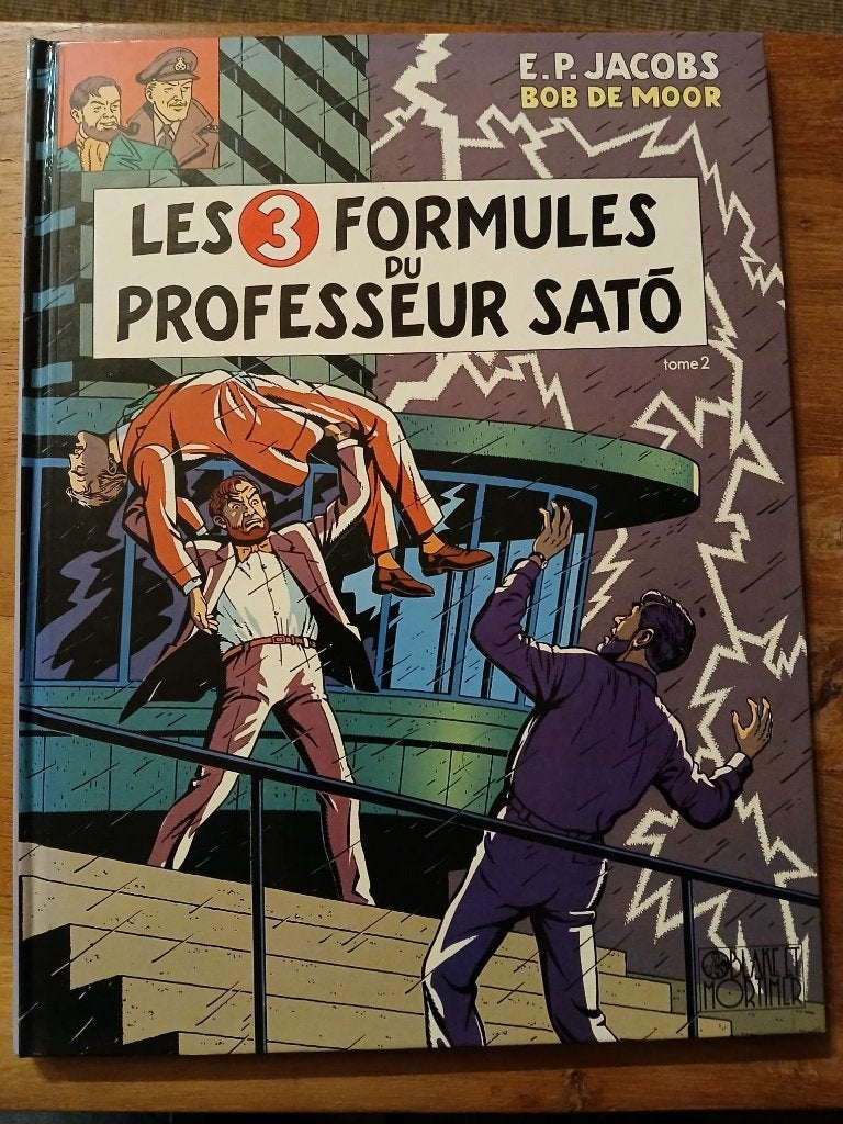 Blake et Mortimer – Les 3 Formules du Professeur Satō, Livres, Enlèvement ou Envoi, Comme neuf