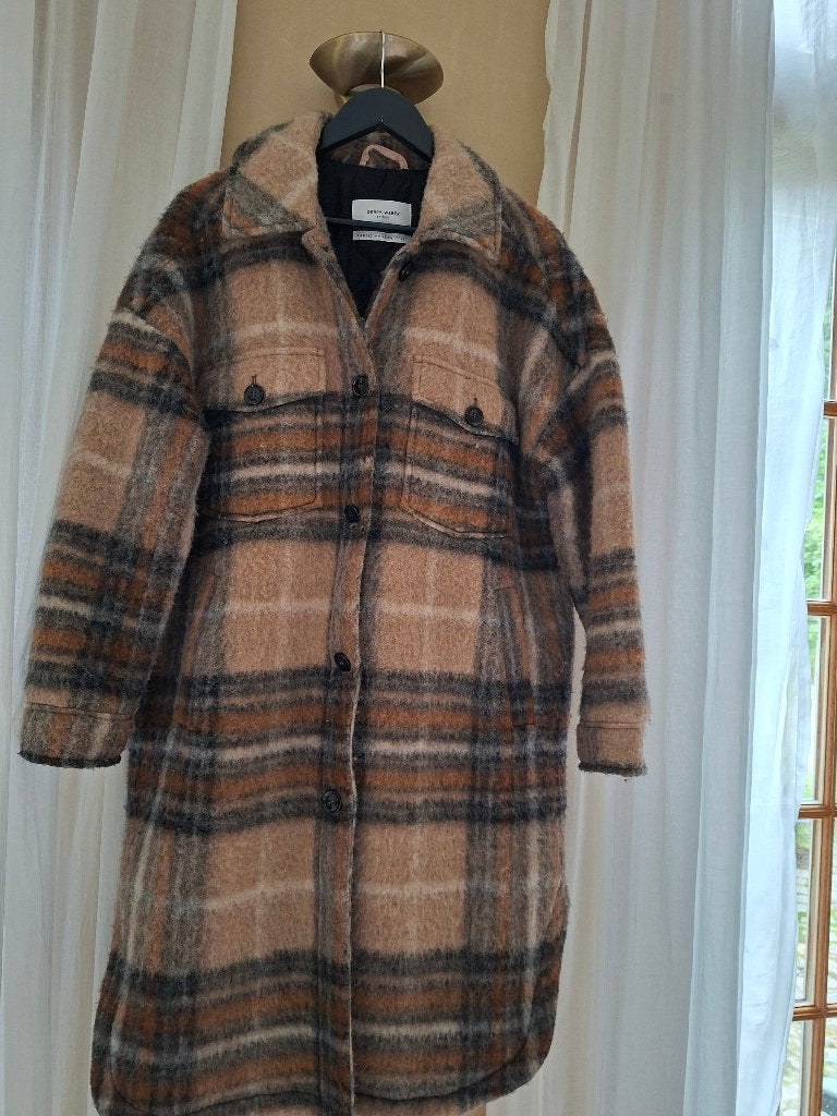 Winterjas nieuw Gerry Weber maat 42 in merino wol ., Kleding | Dames, Bruin, Maat 42/44 (L), Nieuw, Ophalen of Verzenden