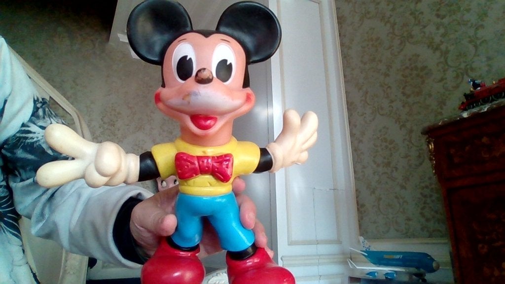 Jouet ancien Disney pouet-pouet mickey donald prix la pièce, Enlèvement