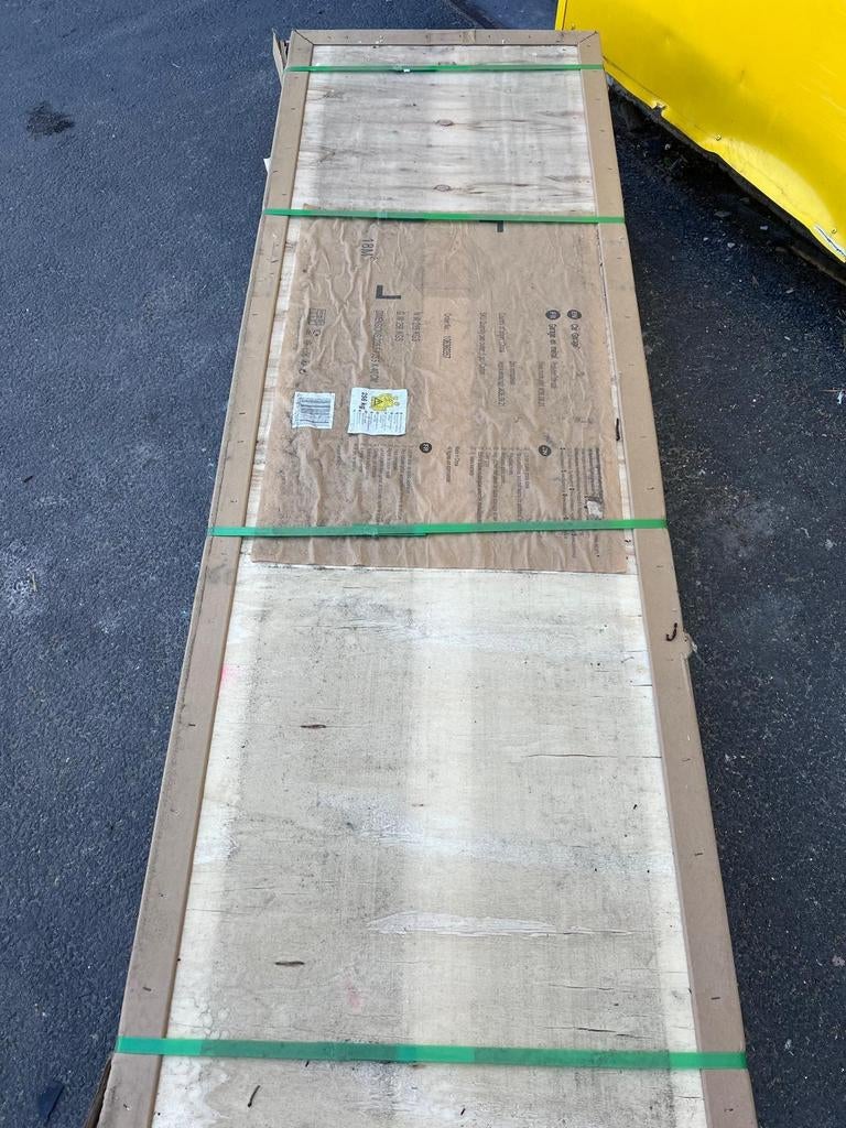 Antracietkleurige metalen garage 18 m² - Nieuw, Tuin en Terras, Kweekspullen, Ophalen