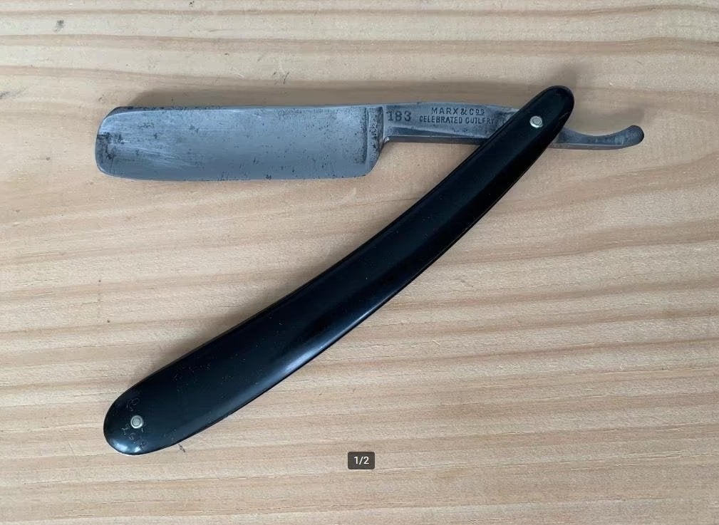 Marks & Cos scheermesje voor koolsnijders, Antiek en Kunst, Ophalen of Verzenden