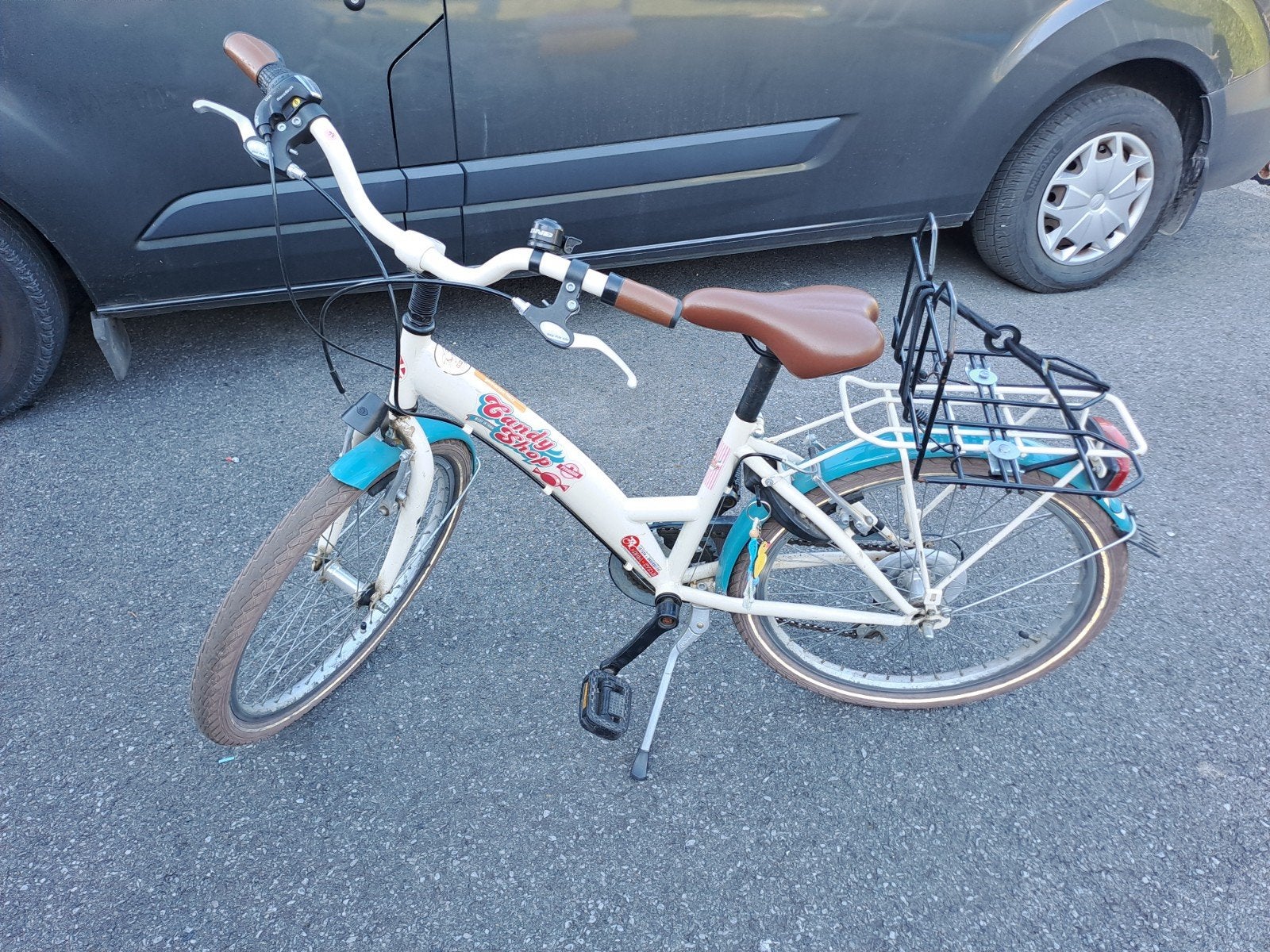 Kinderfiets, Ophalen
