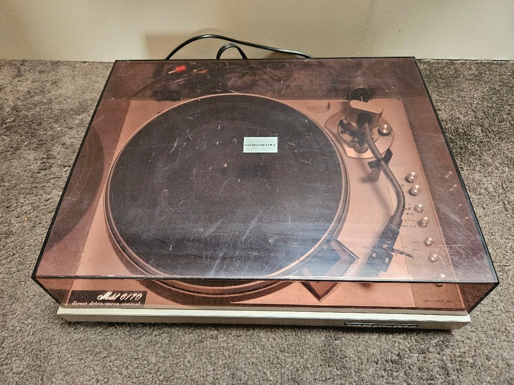 Tourne-disque Marantz avec ensemble de haut-parleurs Bose, TV, Hi-fi & Vidéo, Tourne-disques, Autres marques, Réglage pitch, Tourne-disque