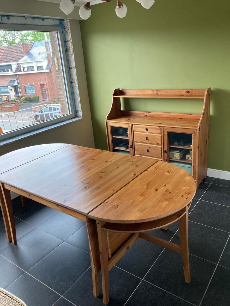 Eetkamer, Huis en Inrichting, Tafels | Eettafels, Ophalen, Gebruikt, 200 cm of meer, 50 tot 100 cm