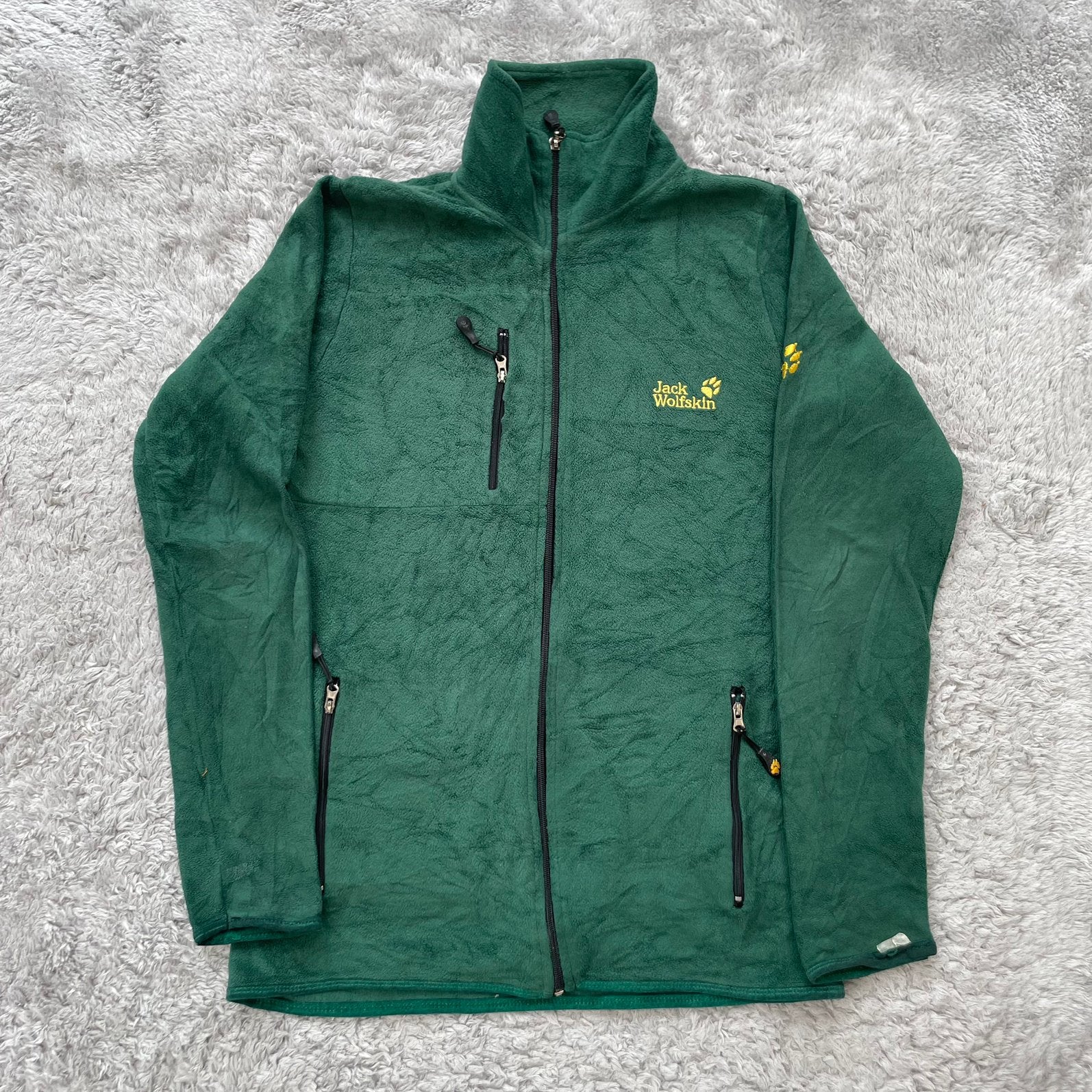 Jack Wolfskin Full-Zip Fleece Jacket, Kleding | Heren, Bodywarmers, Ophalen of Verzenden, Zo goed als nieuw