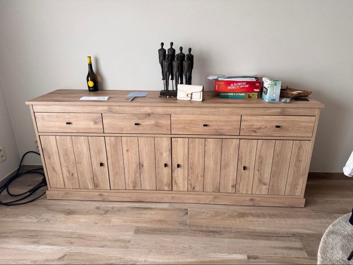 Kast/ Dressoir (geen echt hout), Comme neuf, Enlèvement, Autres matériaux, Avec tiroir(s)