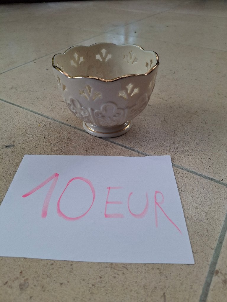 Vintage porseleinen kommetje  Lenox made in U.S.A., Enlèvement, Comme neuf, Porcelaine, Tasse et/ou soucoupe