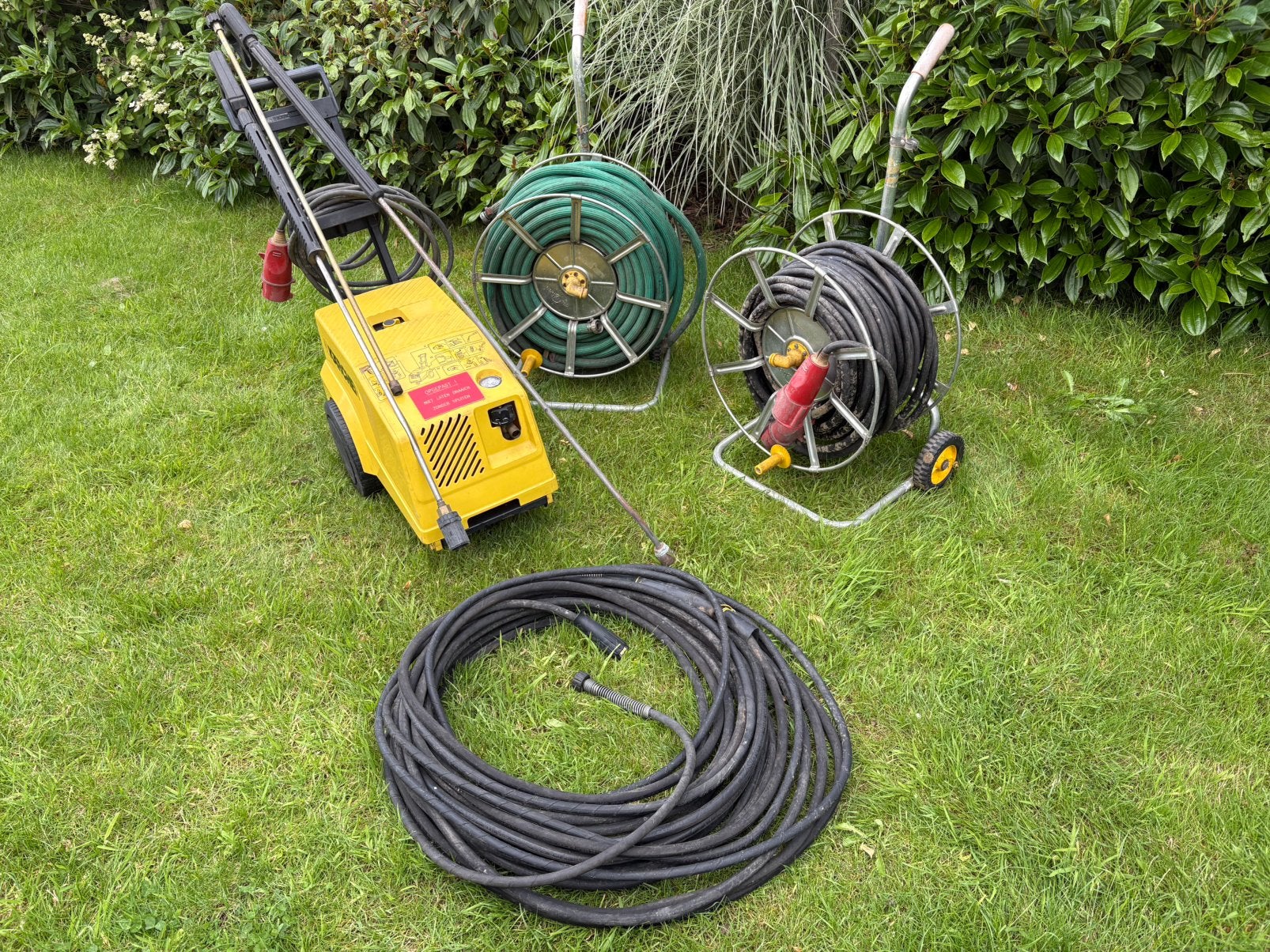Kärcher proffesionele hogedrukreiniger 200bar met accesoires, Jardin & Terrasse, Nettoyeurs haute pression, Utilisé, Électrique