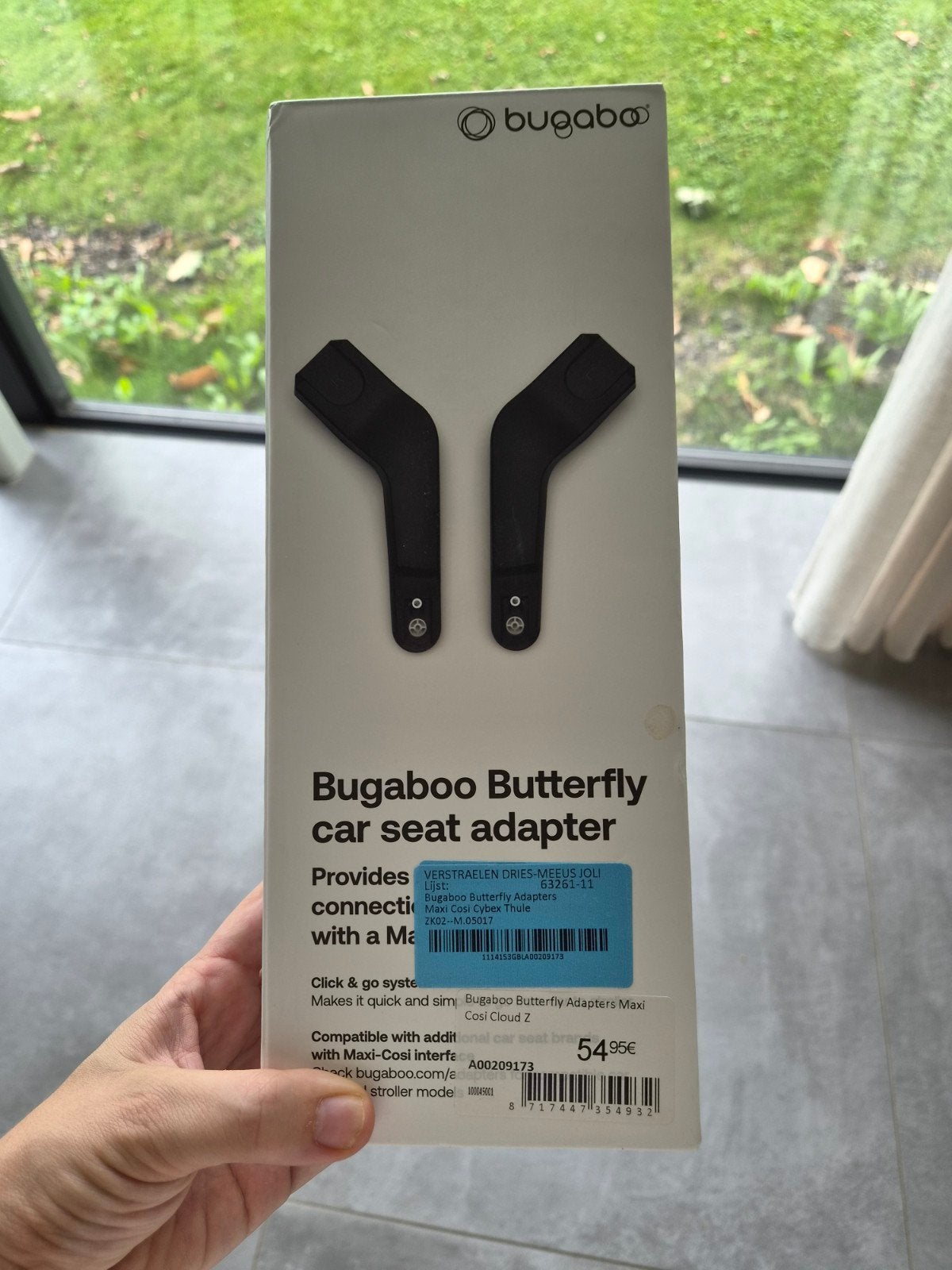 bugaboo butterfly car seat adapter, Ophalen of Verzenden