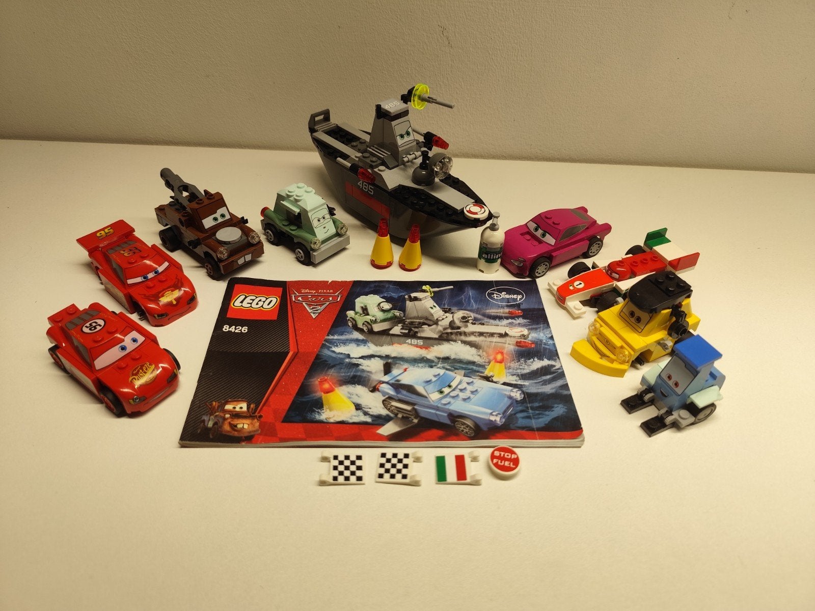 Lot de voitures Lego, de véhicules et de bateaux., Enlèvement ou Envoi, Comme neuf, Plusieurs sets, Lego