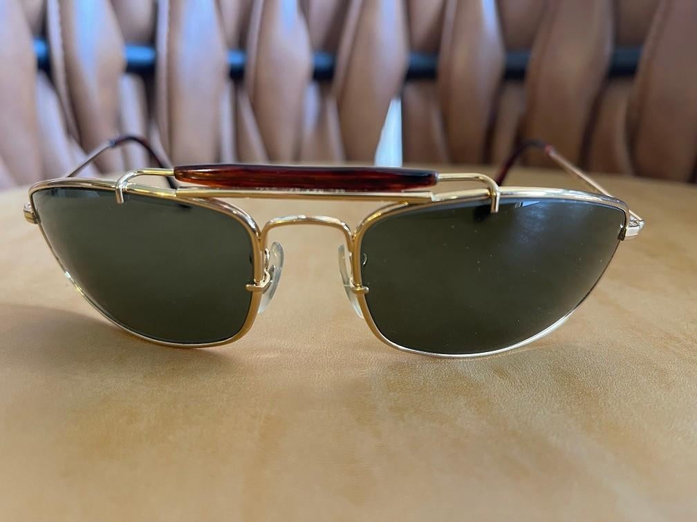 Vintage B&L Ray-ban zonnebril Explorer Olympics 94-96 EX01, Zonnebril, Overige kleuren, Ophalen of Verzenden, Zo goed als nieuw
