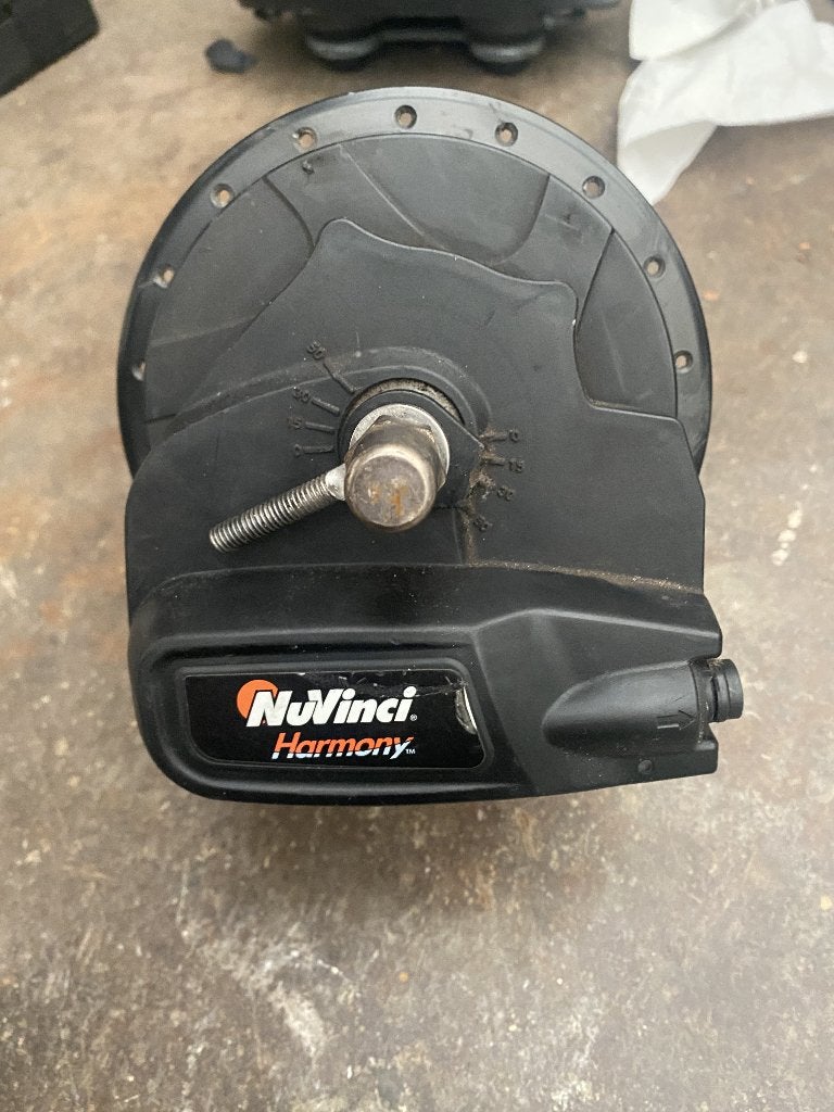 Nuvinci N360 traploze versnellingsnaaf, Ophalen