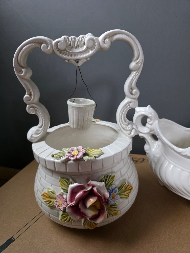 Italiaanse vintage keramiekset, Ophalen
