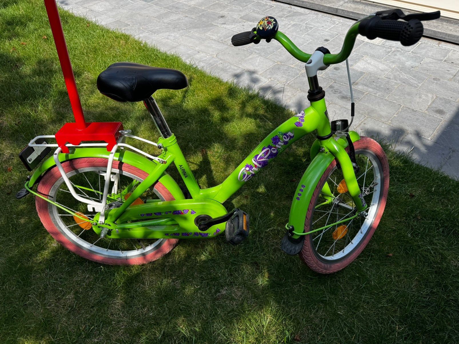 Kinderfiets meisje maat 20 inch, Ophalen, Gebruikt, Terugtraprem, 16 tot 20 inch