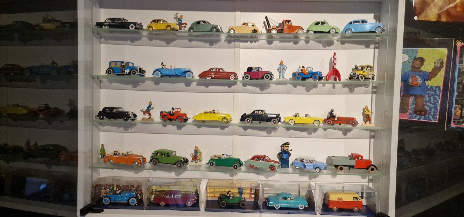 voitures tintin 1/43 lot, Enlèvement ou Envoi