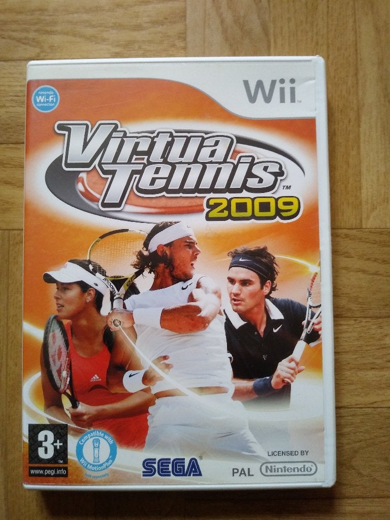 Virtua Tennis 2009 made by SEGA, voor Wii of Wii U, Enlèvement ou Envoi, Comme neuf, À partir de 3 ans, 3 joueurs ou plus