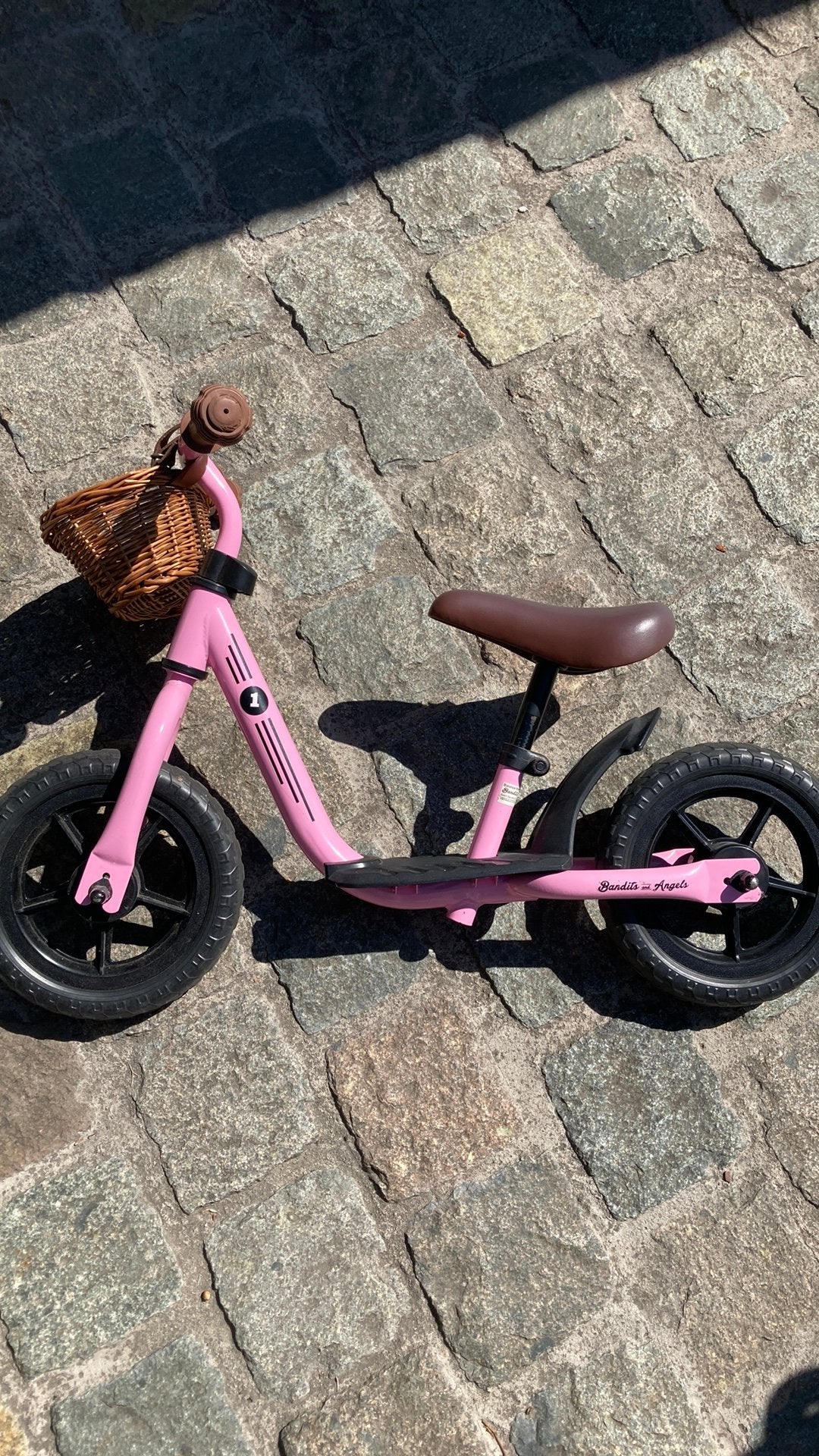 Loopfiets Bandits & Angels, Kinderen en Baby's, Ophalen, Gebruikt, Loopfiets