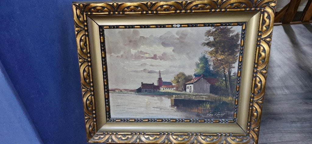 Schilderij, Ophalen, Landschap