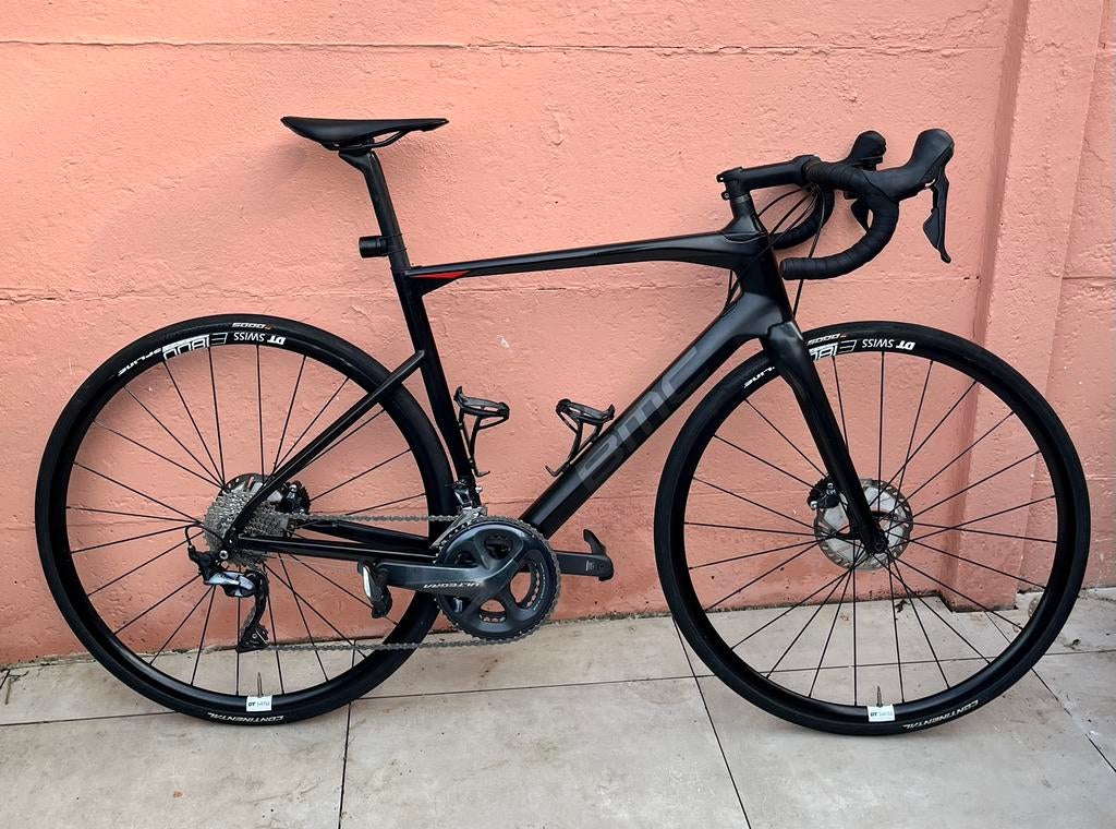 Carbon Racefiets BMC Roadmachine maat 54 met Ultegra, Carbon, Heren, Zo goed als nieuw, 53 tot 57 cm