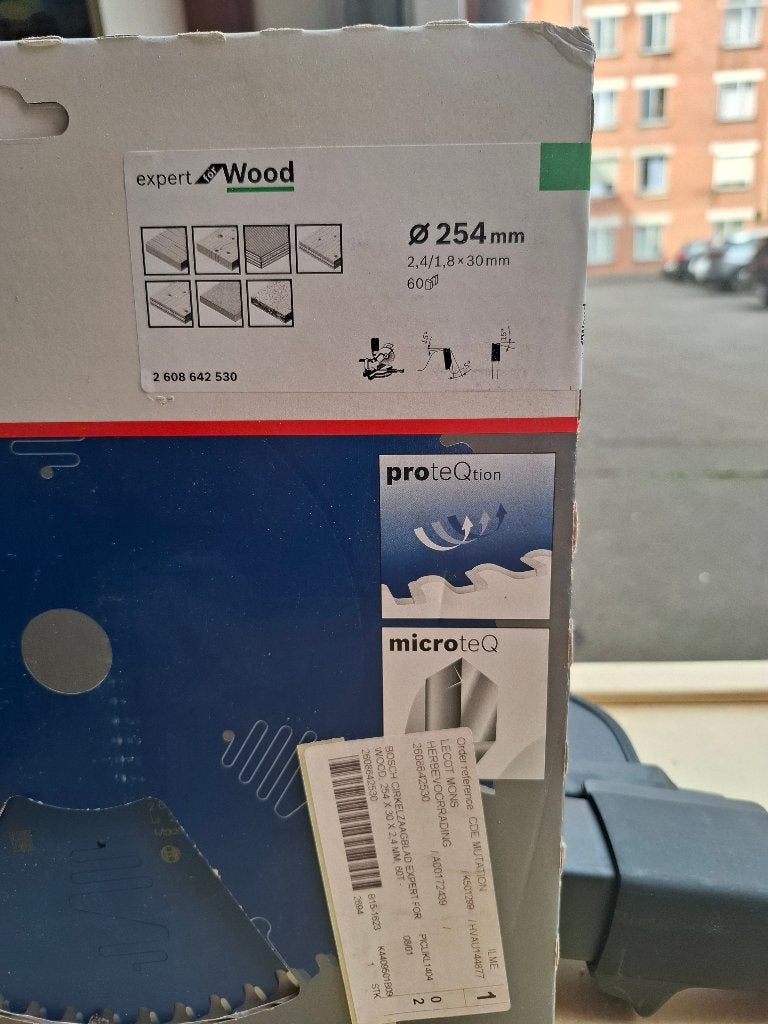 LAMES SCIES BOSCH, Enlèvement