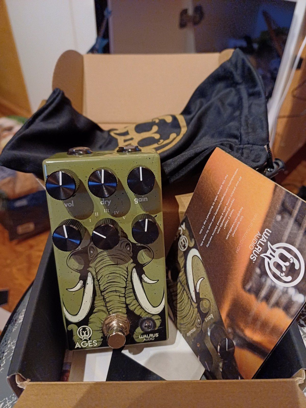 walrus ages overdrive pedal, Diversen, Ophalen