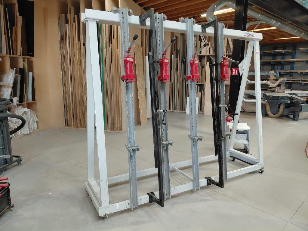 Industriële vlakpers / lijmpers – STROMAB STH/S (2006), Enlèvement