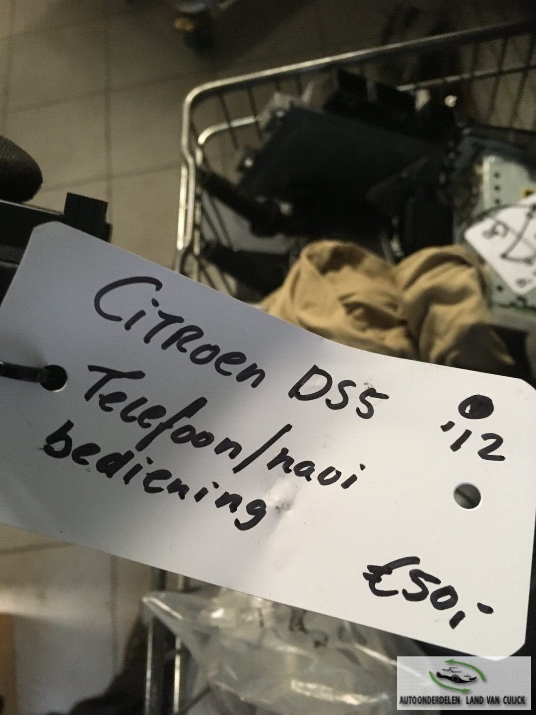 Citroen DS 5  2012 telefoon navi bediening, Auto-onderdelen, Gebruikt, -, -, Ophalen of Verzenden