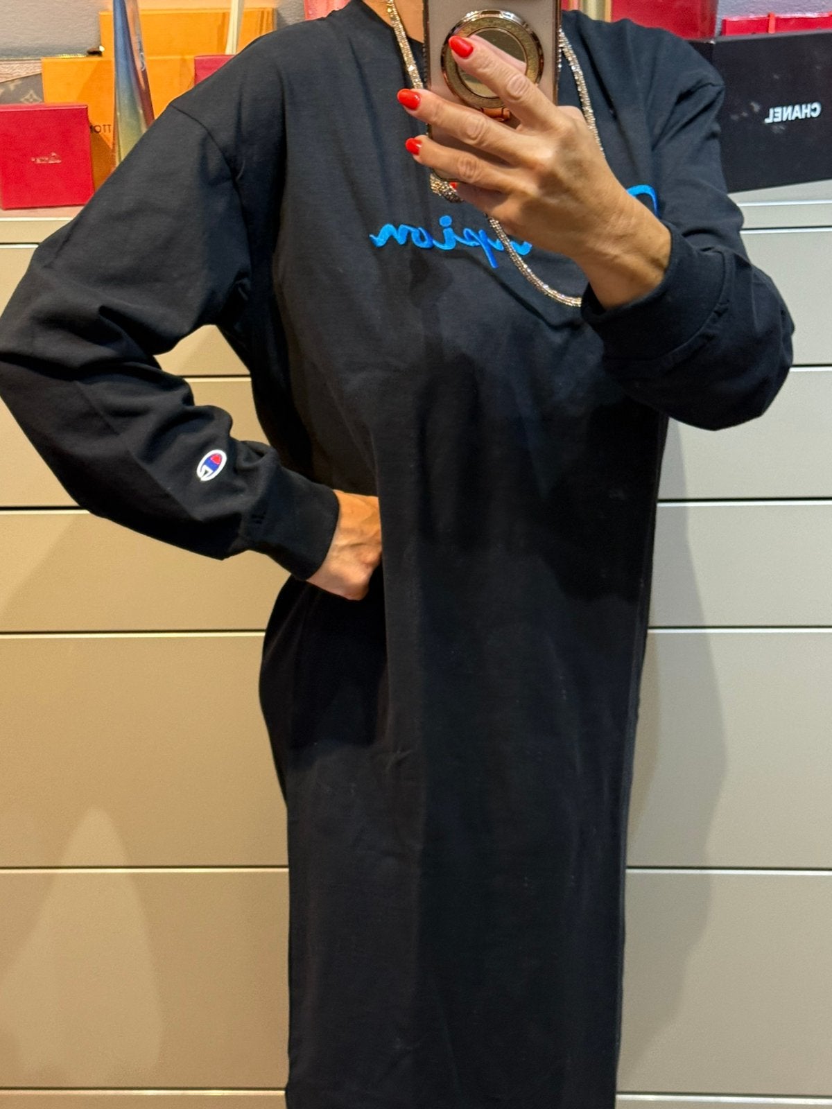 Neuve 70€ robe Champion M ok L, Enlèvement ou Envoi, Neuf, Bleu