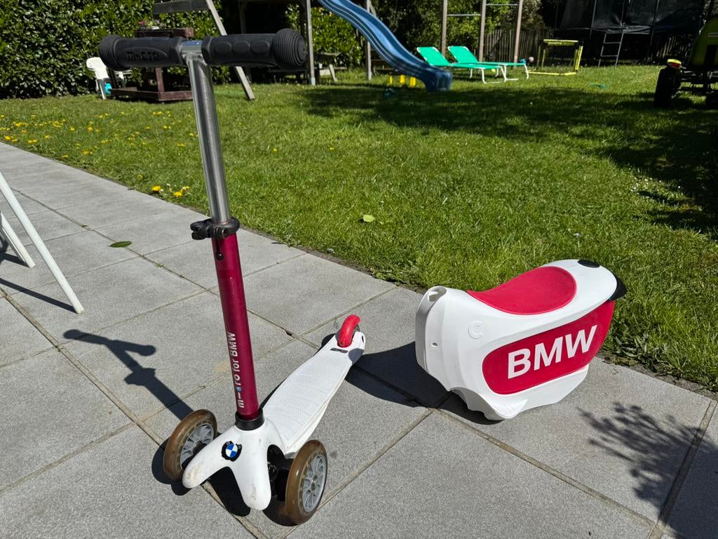 Micro Mini2Go step - Mini Micro -BMW x Micro Ride On Scooter, Fietsen en Brommers, Ophalen, Gebruikt, Gewone step