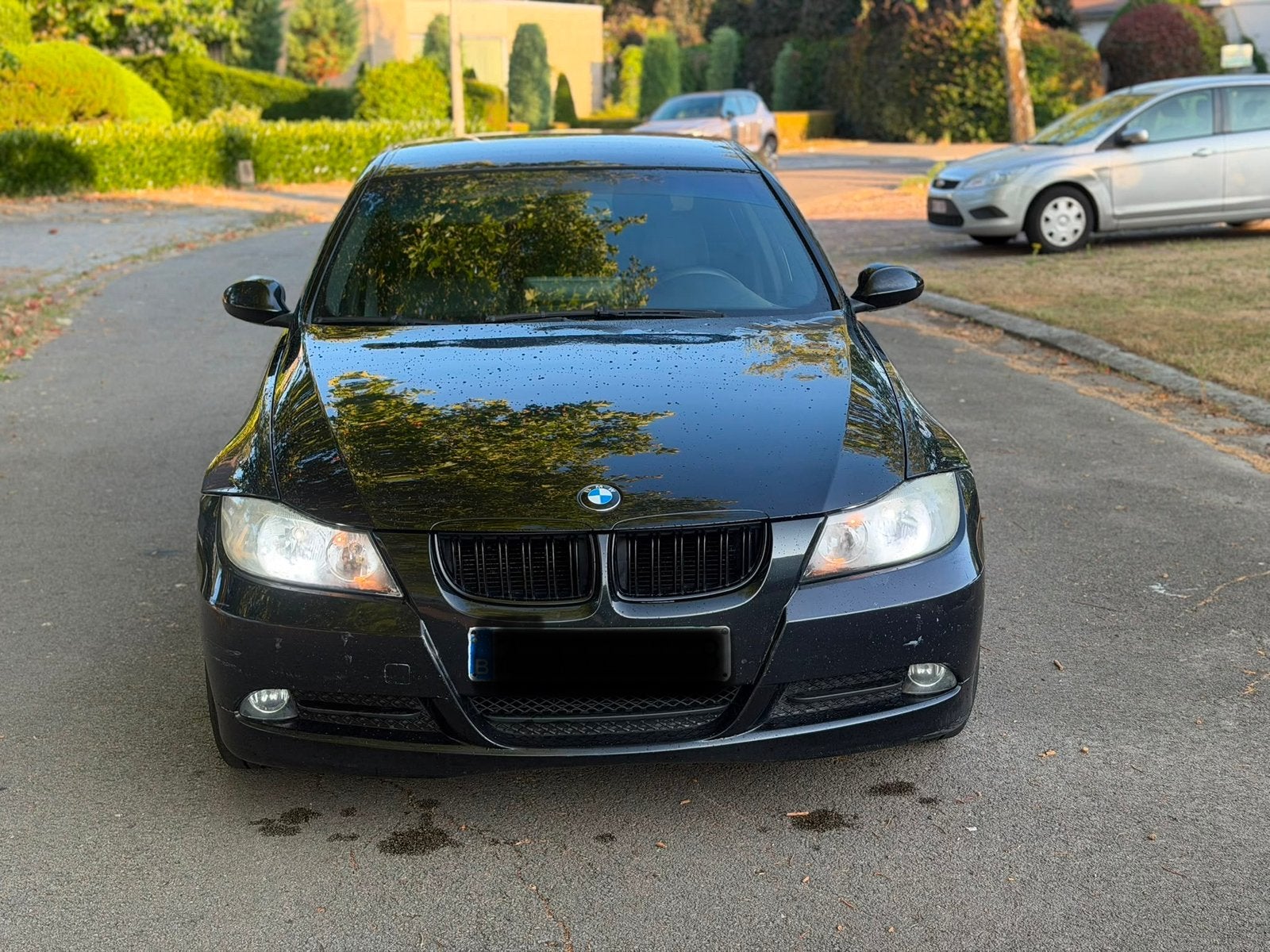 BMW 318I BLANCO GEKEURD MET ROZEFORMULIER IN PERFECTE STAAT, Parkeersensor, Alcantara, Handgeschakeld, Particulier