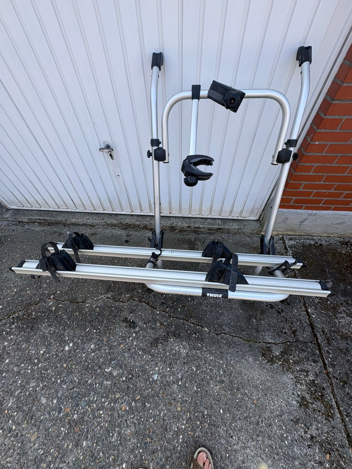 Fietsrek thule voor campervan, Ophalen, Zo goed als nieuw
