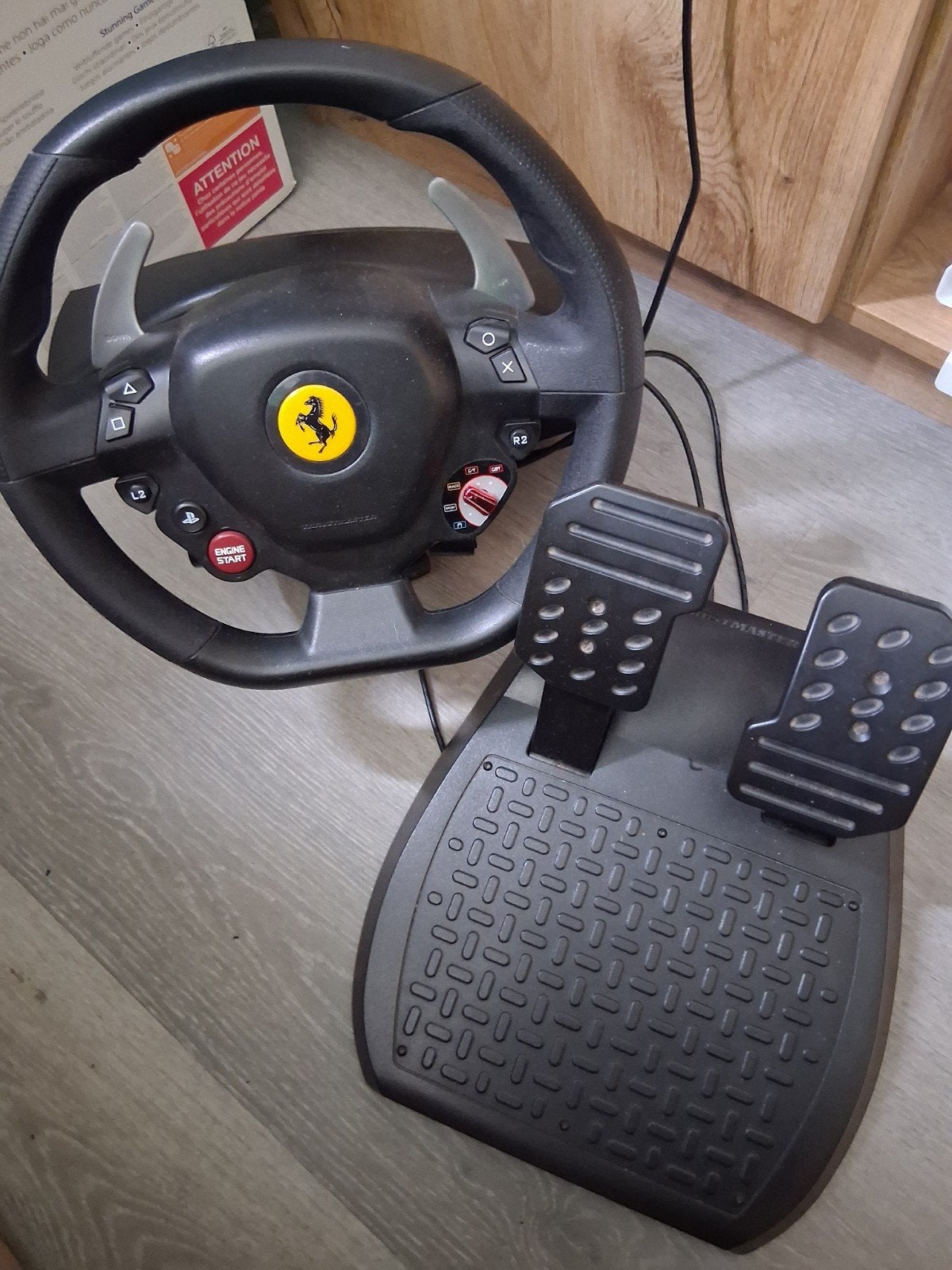 stuur met pedalen voor ps5, Ophalen, Zo goed als nieuw, Stuur of Pedalen, PlayStation 4