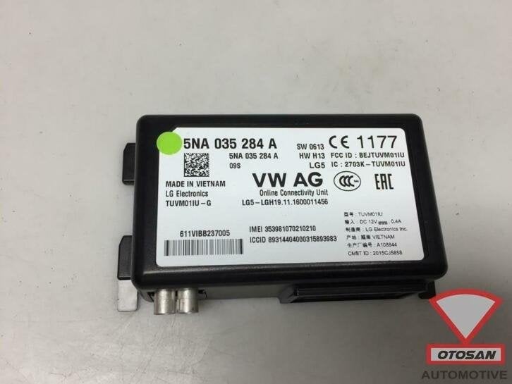 vw golf 7 gtd 2018 vag online diensten module 5na035284a, Gebruikt, Volkswagen, Volkswagen AG, Vw@volkswagen.de