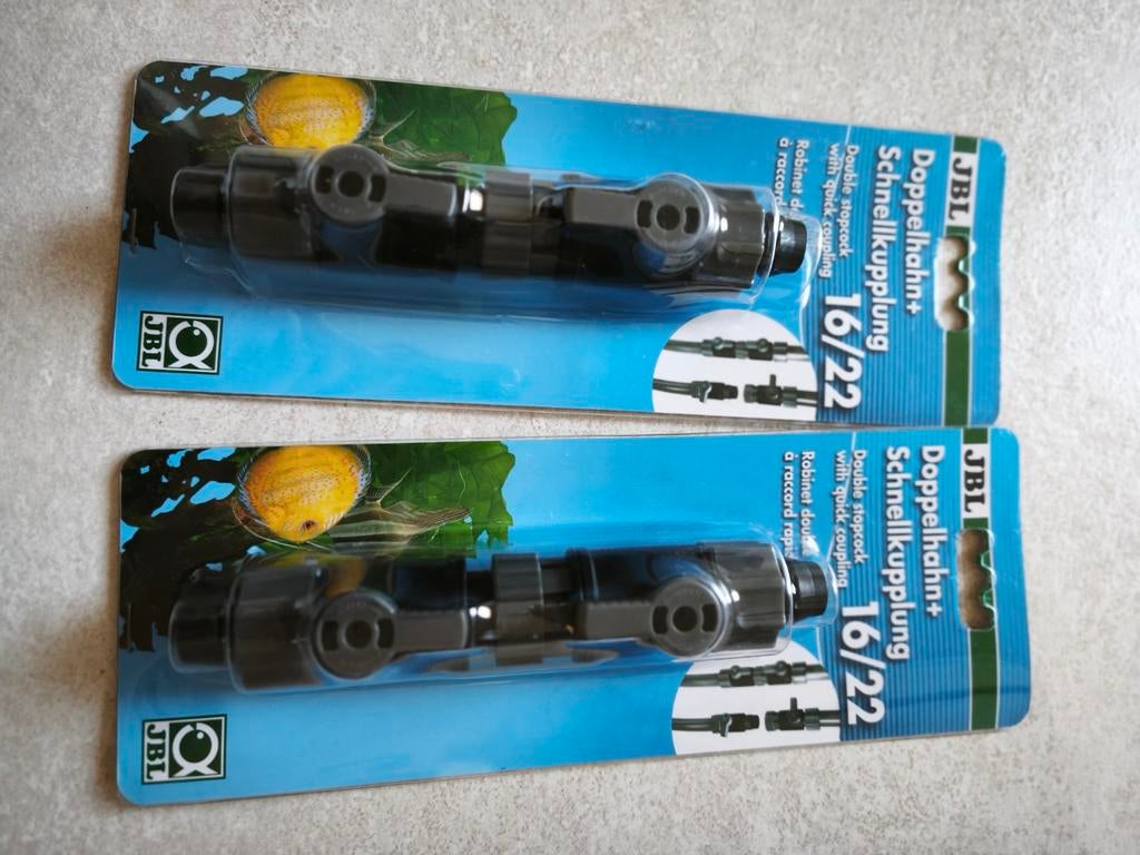 Robinets doubles JBL 16/22 mm