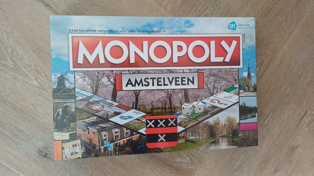 jeu de société seal NL Monopoly Amstelveen Monopoly limited, 1 ou 2 joueurs, Enlèvement ou Envoi, Neuf, Monopooly