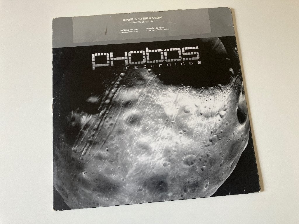 Jones & stephenson - the first rebirth ( maxi 12” ) vinyl, Overige genres, Ophalen of Verzenden, Zo goed als nieuw, 12 inch