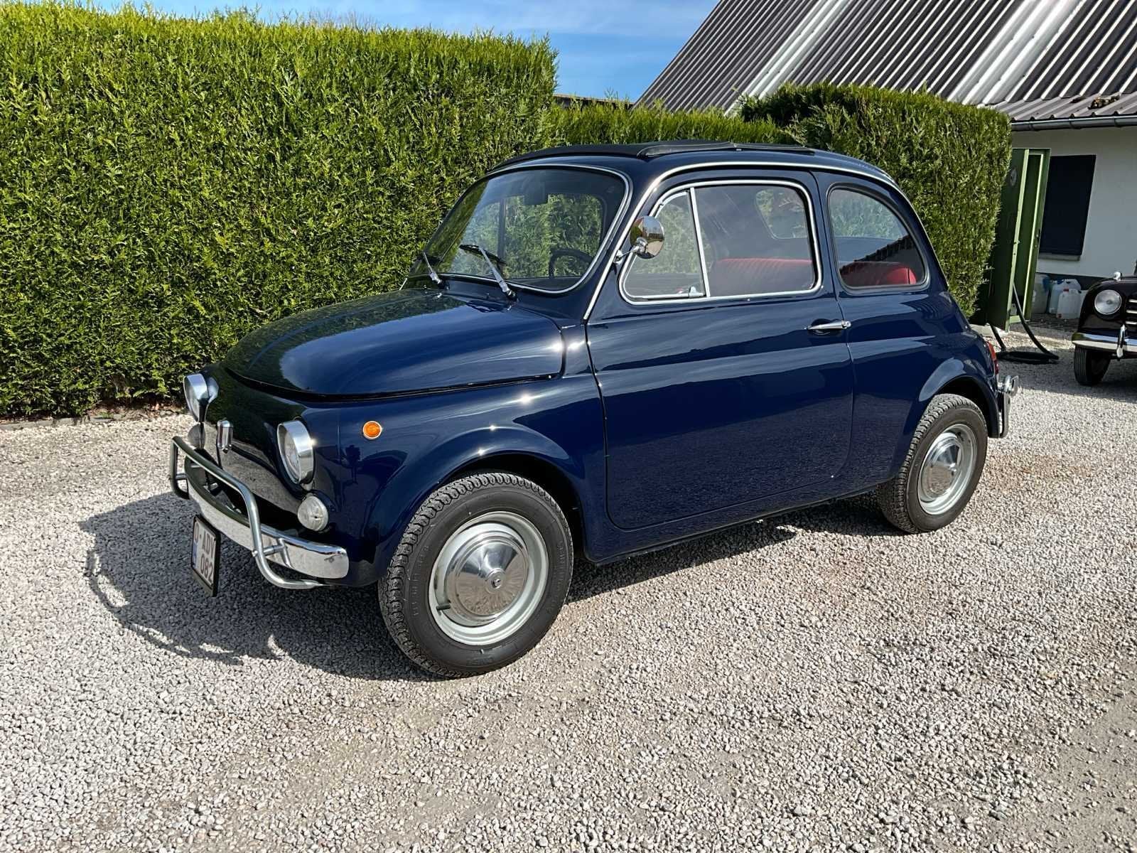 1971 Fiat - 500 - Oldtimer(lage KM stand), Overige brandstoffen, Bedrijf, Overige carrosserie, Te koop