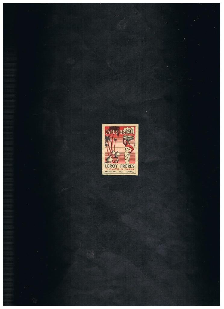 FROYENNES OUD ETIKET LEROY FRERES, Verzenden, Gebruikt, Luciferdoosjes of -merken