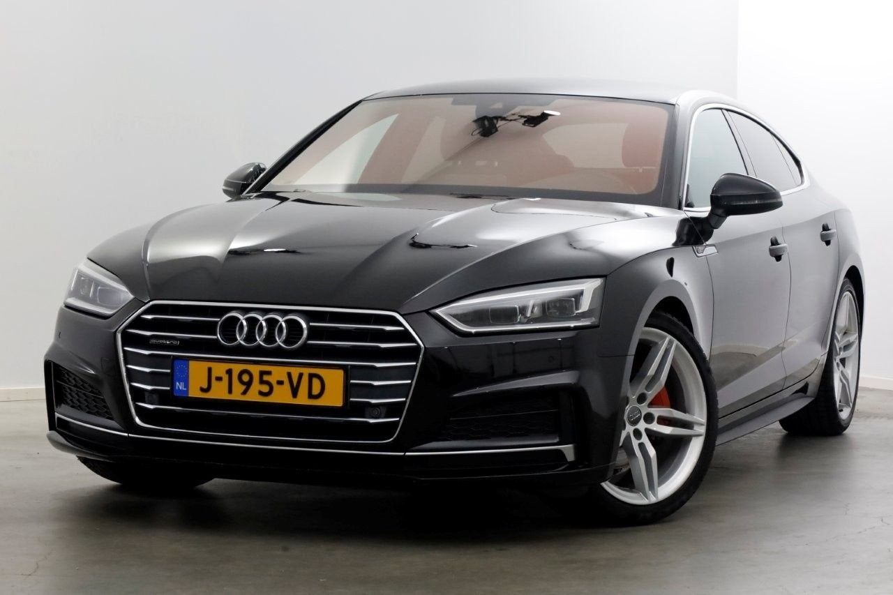 Audi A5 Sportback 2.0 TDI 190pk Automaat quattro S-Line LED/, Auto's, Automaat, Bedrijf, A5, Verwarmde buitenspiegels