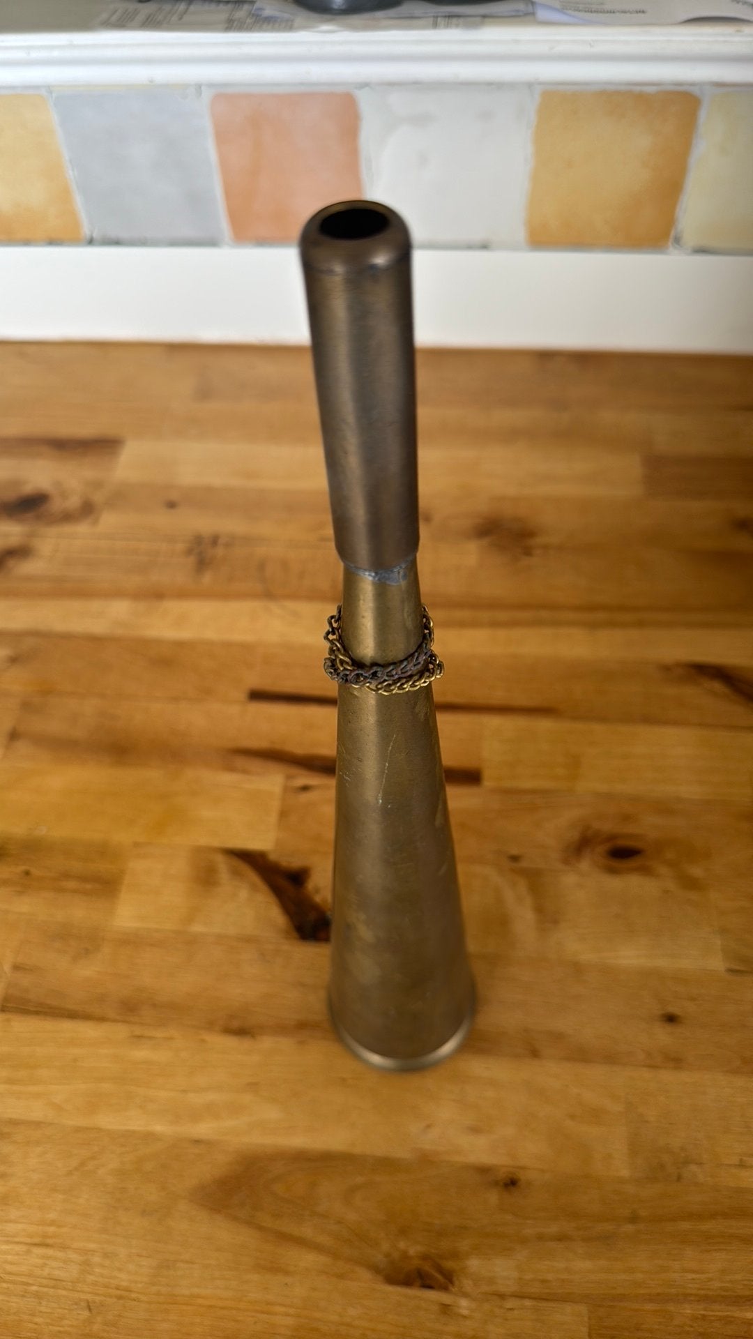 Vintage Messing Misthoorn / Maritieme Signaaltrompet, Collections, Enlèvement ou Envoi