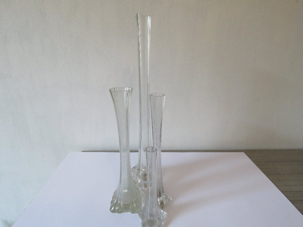 Set de 4 verres transparents Solifleur, Enlèvement ou Envoi