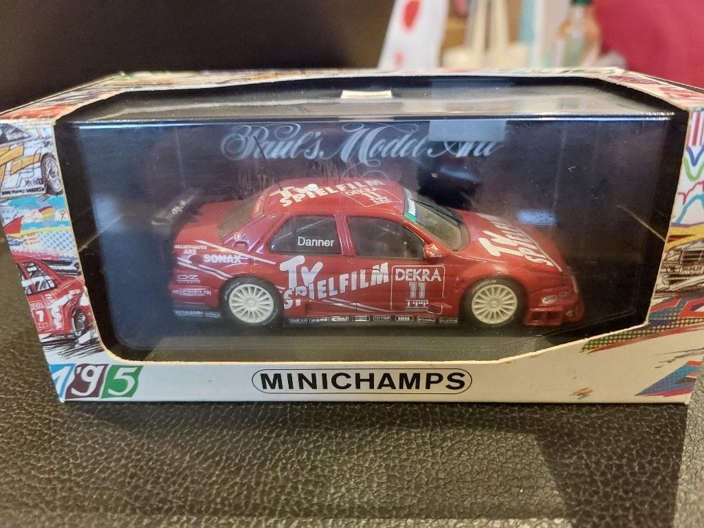 Minichamps Alfa Roméo 155 V6 DTM 95 Danner 1/43, Hobby & Loisirs créatifs, Enlèvement ou Envoi, Neuf, Voiture, MiniChamps
