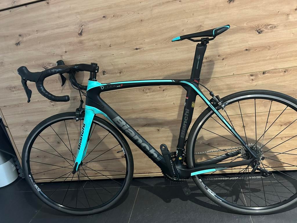 Bianchi Oltre XR3 racefiets maat 57, Fietsen en Brommers, Ophalen, Zo goed als nieuw, Carbon
