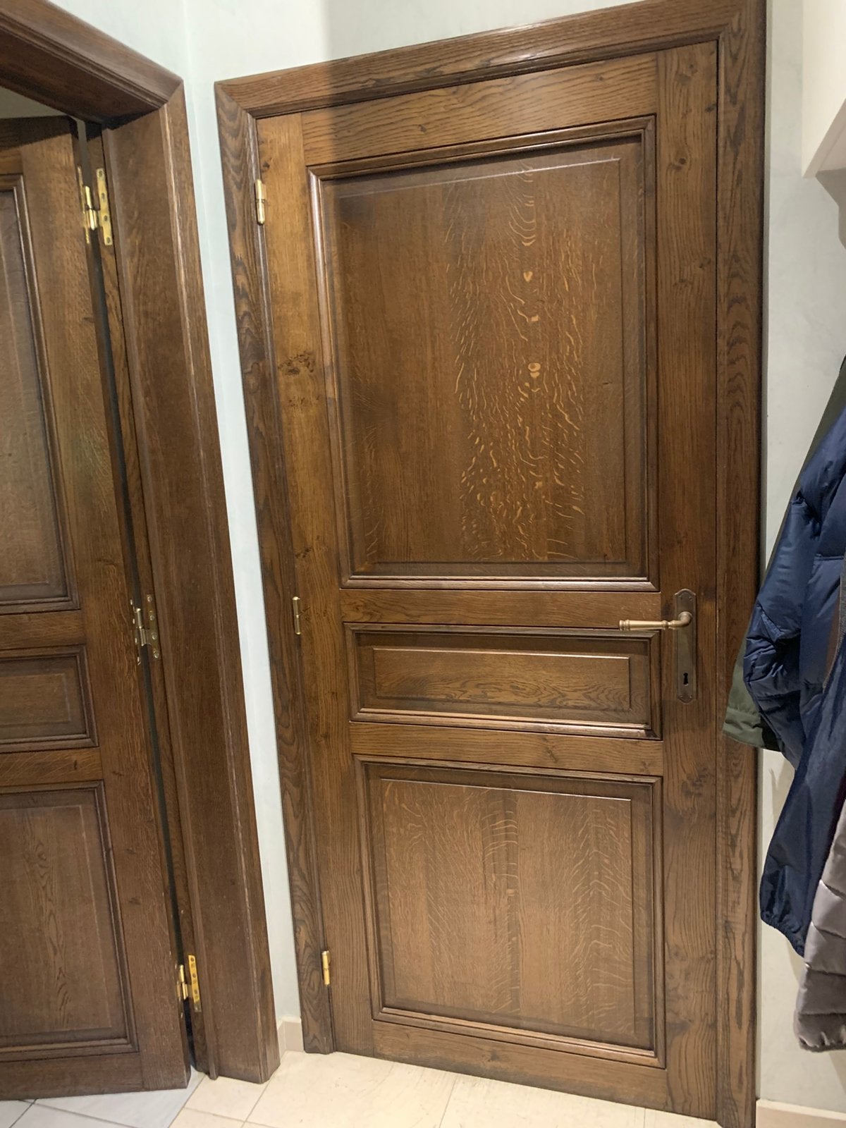 3 tot 6 Massief eiken binnendeuren, prijs overeen te komen, Doe-het-zelf en Bouw, Deuren en Vliegenramen, Ophalen, Gebruikt, 80 tot 100 cm