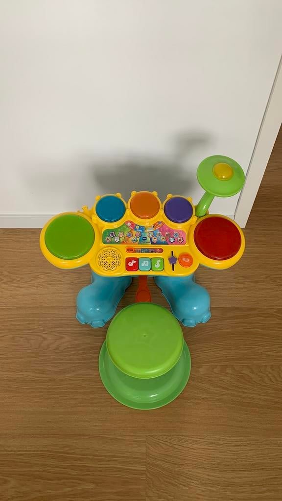 Speelgoed drumstel, Kinderen en Baby's, Ophalen, Gebruikt, 6 maanden tot 2 jaar
