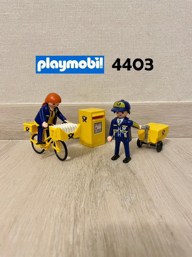 Playmobil setje 4403 Postbodes, Kinderen en Baby's, Speelgoed | Playmobil, Complete set, Ophalen of Verzenden, Zo goed als nieuw