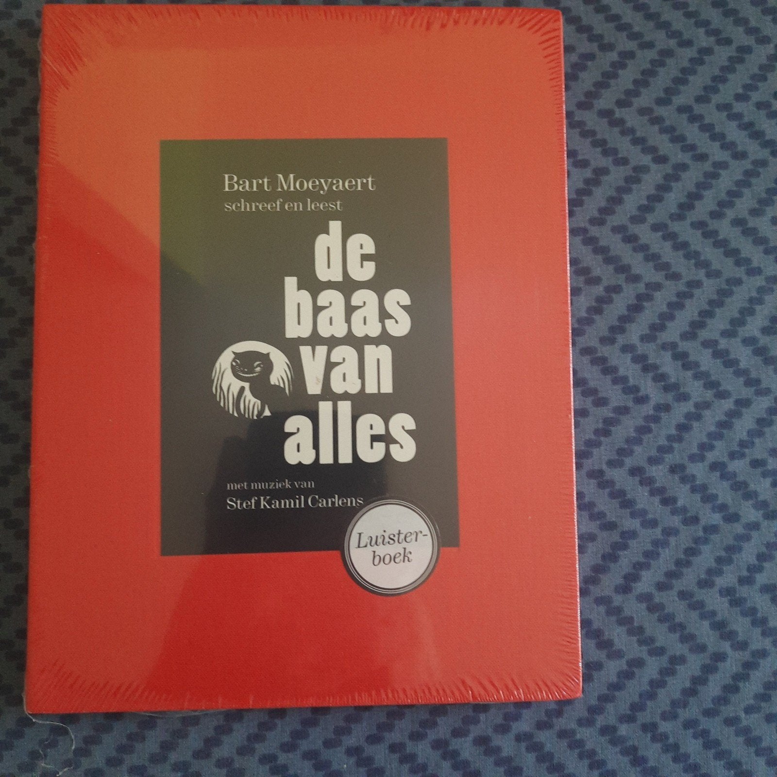 LIVRE AUDIO : LE PATRON DE TOUT * BART MOEYAERT* SCELLÉ *NOU, Livres, Enlèvement