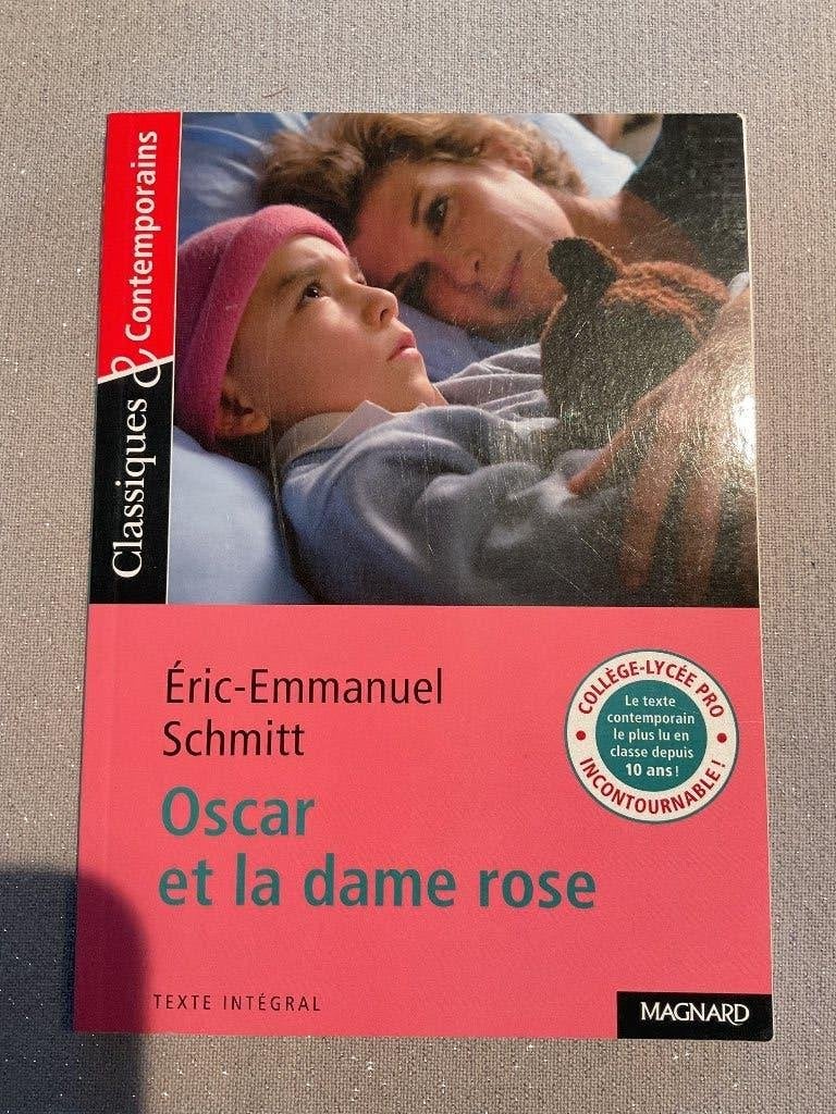 Oscar et la dame rose Eric-Emmanuel Schmitt, Livres, Enlèvement, Comme neuf, Secondaire, Français