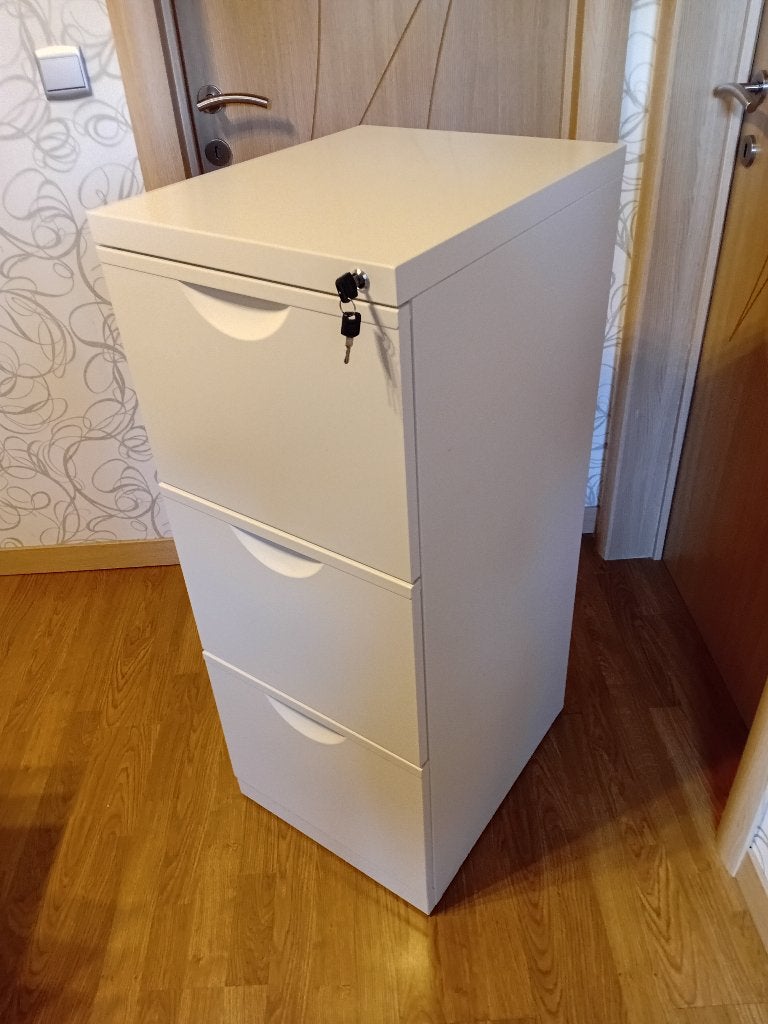 Archiefkast, Huis en Inrichting, Kasten | Roldeurkasten en Archiefkasten, Ophalen, Minder dan 50 cm, Zo goed als nieuw, Metaal