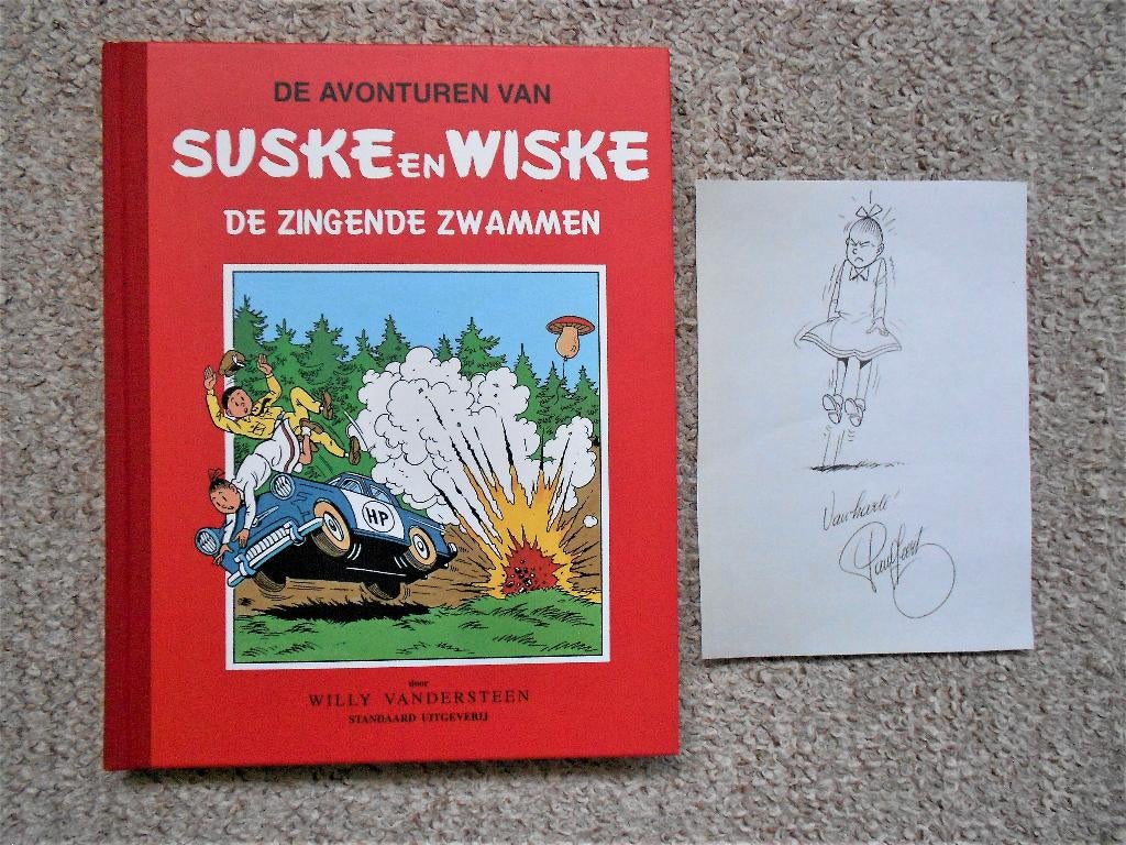 Suske en Wiske 43 - De Zingende Zwammen -Klassiek+tek Geerts, Livres, BD, Neuf, Une BD, Enlèvement ou Envoi